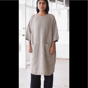 Beaton Linen Utility Dress